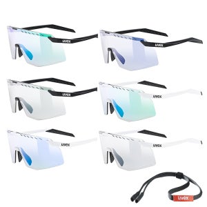 우벡스 pace stage V 변색 스포츠 선글라스+아이웨어스트랩