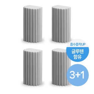 3+1 구성 미리 PVA 쫀득 먼지클리너 먼지제거 물기제거 청소용 스펀지 1개입, 4개