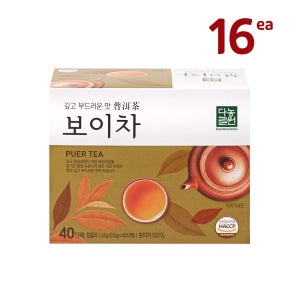 [본사직영]다농원 보이차 기름진 음식 후 필수 100개입, 16개