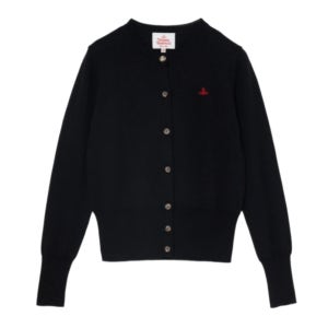 [국내] 비비안웨스트우드 가디건 파인 울 베이직 크루넥 1612152005 재고보유