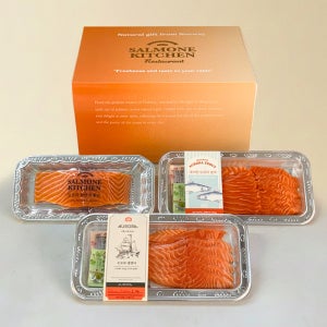 [쌜모네키친 설 연어 선물 세트] 생연어 생연어횟감 송어 (명절 설 선물)