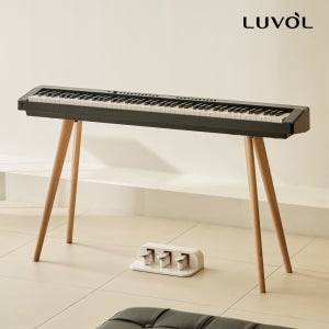 [LUVOL] 루볼 포터블 디지털 전자 피아노 PS-400 /루볼헤드폰 헤드폰, 싱글페달 포함