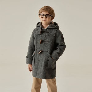 [닥스리틀]25FW 닥스리틀 핸드메이드 더플 코트 (그레이) DVW25CC02M_GY