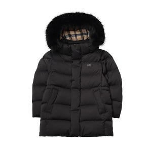 [닥스리틀]25FW 닥스리틀 중힙 트리밍 덕다운 (블랙) DVW25JN39M_BK