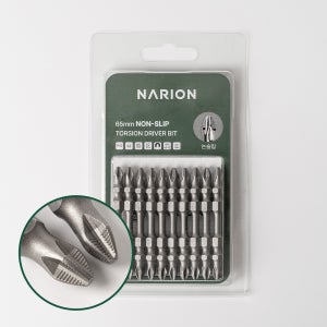 나리온 논슬립 토션 드라이버 비트 세트