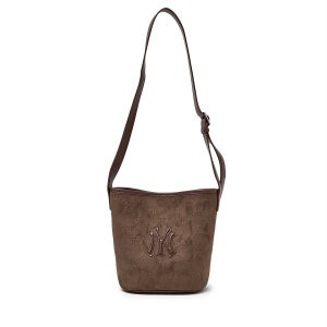 [MLB] 모노그램 스웨이드 버킷백 NY (D.Brown) 3ABMMC25N