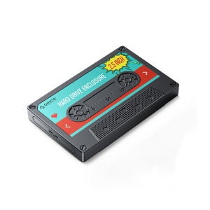오리코 2.5인치 SSD HDD 외장 하드 케이스 2580U3-V1 블랙