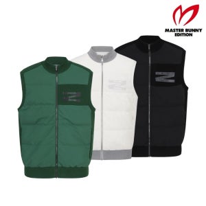 마스터바니 골프웨어 남성 골프 자켓 구스다운 니트 패딩 조끼C4SV101