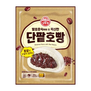 오뚜기 발효증숙 단팥호빵 360g, 1개