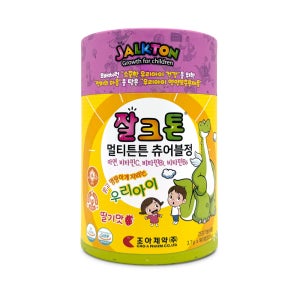 조아제약 잘크톤 멀티튼튼 츄어블정(딸기맛) 90정, 1개