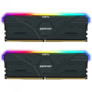 GeIL DDR5-6000 CL38 GEMINI RGB Gray 패키지 (32GB(16Gx2)) / M