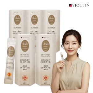 바이퀸 코코넛 C8 MCT OIL 100% 엠씨티 오일 10ml x 14포 5박스