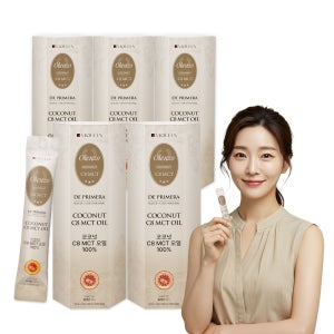 바이퀸 델리오 코코넛 C8 MCT OIL 100% 엠씨티 오일 10ml x 14포 5박스
