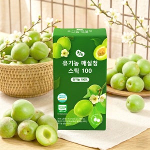 참든 유기농 매실청 스틱 100 20g 15포, 3개
