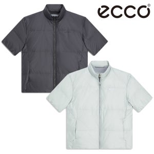 에코 골프 어패럴 남성 골프웨어 구스 다운 자켓 반팔 패딩 스윙 점퍼 QDCJK1107