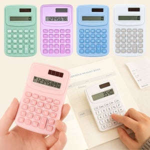 파스텔 계산기 컬러 사무용 휴대용 탁상용 미니 예쁜 선물