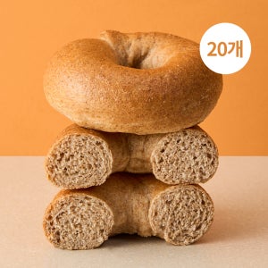 저당 통밀곤약 베이글 플레인 60g, 20개