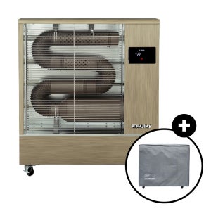 화레이 원적외선 튜브히터 전기식 돈풍기 소형 FNEH-1100F 업소용 공장 전기 난로