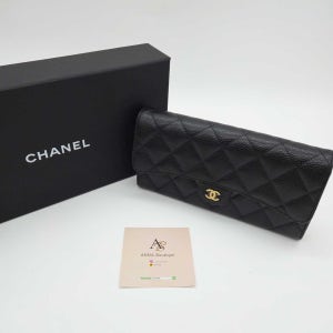 [국내] 샤넬 장지갑 클래식 롱 플랩 지갑 AP0241 골드 금장