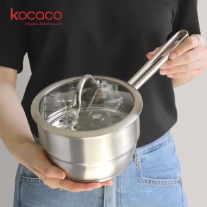 인덕션 편수 미니 찜냄비 3중바닥 올스텐 만두 계란 소형찜기 16cm(18cm)