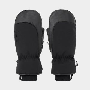 2526 DIMITO LEATHER 3-WAY OPEN MITTEN BLACK 스노우보드 장갑