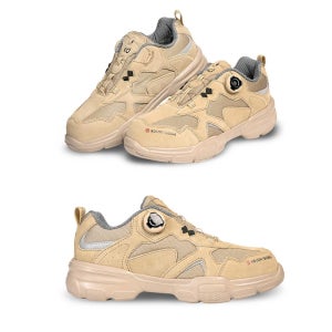 코오롱글로벌 나노텍스 방수 투습 통풍 가죽 다이얼끈 작업 안전화 4in 편한신발