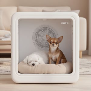 [디클펫] 펫드라이룸 강아지 고양이 드라이기 털 건조기 말리기 러브에어 플러스