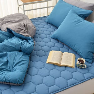 알러지케어 침대 전기장판 EMF 라이프 카본 탄소 매트 전기매트 SS 캠핑 전기요 전자파없는 초코베이지 워셔블