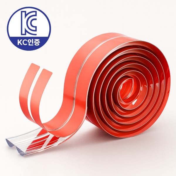 아텍스 PVC 잘라쓰는 투명 모서리 보호대 쿠션 안전 코너가드 2m 1개
