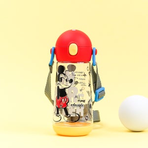 어린이 물병 빨대 스텐 텀블러 유아 디즈니 산리오 캐릭터 물통 470ml