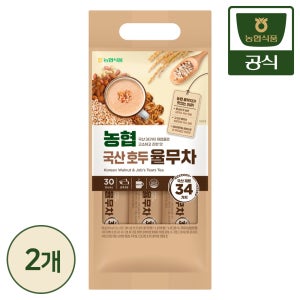 농협식품 농협 국산 호두 율무차 600g (30포) 2개