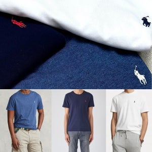 폴로 랄프로렌 710707087 클래식 라운드넥 16수 3Color 반팔 티셔츠