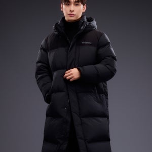 [디스커버리] 남성 반슬리 다운 롱패딩 (L/BLACK) DMDJ8E056