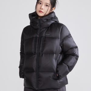 [디스커버리] 여성 올버트 구스다운 숏패딩 (BLACK) DWDJ7H056