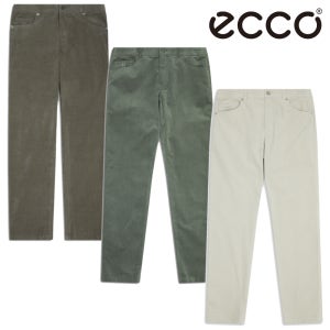 에코 골프웨어 남성 골프 바지 몰스킨 간절기 신축성 일자핏 팬츠 어패럴 QCCPN11170