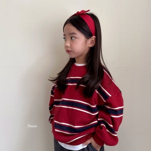 디세인트 가을 띠엄띠엄 단가라MTM 유아 키즈 주니어 아동복 맨투맨 티셔츠 데일리룩 등원룩