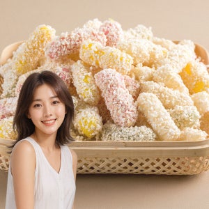 정일품 모듬유과 대용량벌크 3kg 오란다강정 감귤과즐 찹쌀약과 추석 설날 명절 한과세트