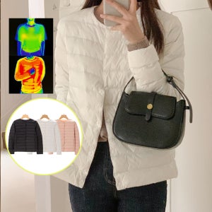 초경량 오리털 여자 간절기 경량 따뜻한 여성 패딩