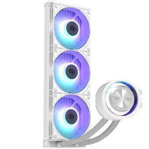 3RSYS BYK 360 콰이어트 화이트 수냉쿨러 저소음 CPU쿨러 3열수냉