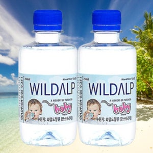 아기분유생수 안전한 베이비 워터 유아 키즈 생수, 250ml 12개