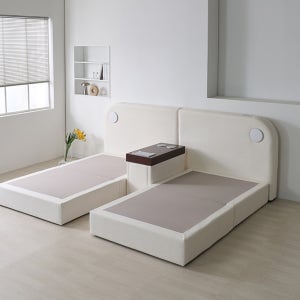 슬라이딩 전동 무빙침대 트윈베드프레임 무선리모컨