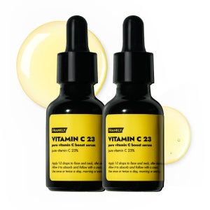 프랭클리 순수 비타민C 23 갈색병 세럼 기미 잡티 미백 화이트닝 앰플 15ml, 2개