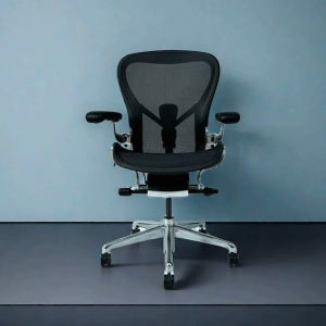 12년 보증 허먼밀러 뉴 에어론 체어 A TYPE 사무용 의자 CD, 오닉스