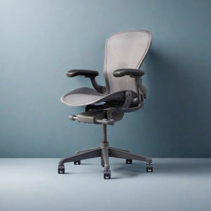 12년 보증 허먼밀러 뉴 에어론 체어 A TYPE 사무용 의자 FULL, 그라파이트