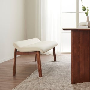 피넛 에쉬원목 쿠션 식탁 다이닝 벤치1450