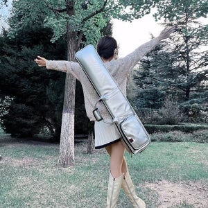 해금 케이스 보관함 가방 경량 가죽 소프트 에나멜 국악기 해금가방 방수 숄더