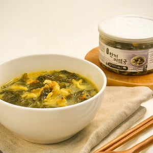 한끼 전복미역국 프리미엄 밀키트 290g 2.5~3인분