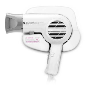파텍1100 국산업소용 벽걸이 드라이어 모텔 사우나 헤어 드라이기