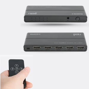 HDMI 스위쳐선택기셀렉터 4대1 4K Ultra 빠른전환 스위치 모니터