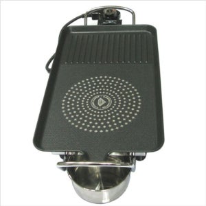 키친플라워 전기 그릴팬 삼겹살 불판 구이 48cm 고기 생선 직화 철